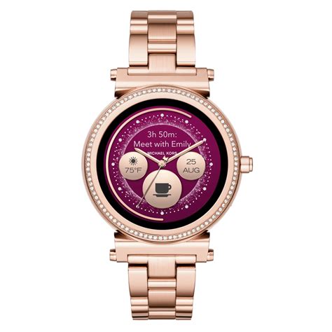 michael kors sofie 5036|Ladies' Michael Kors Access Sofie Silver.